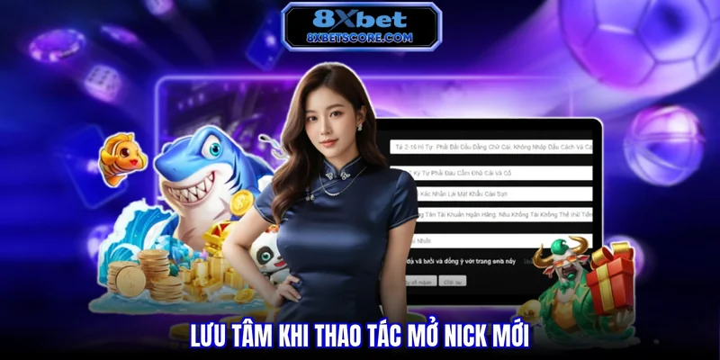 Các lỗi thường gặp khi mở tài khoản mới