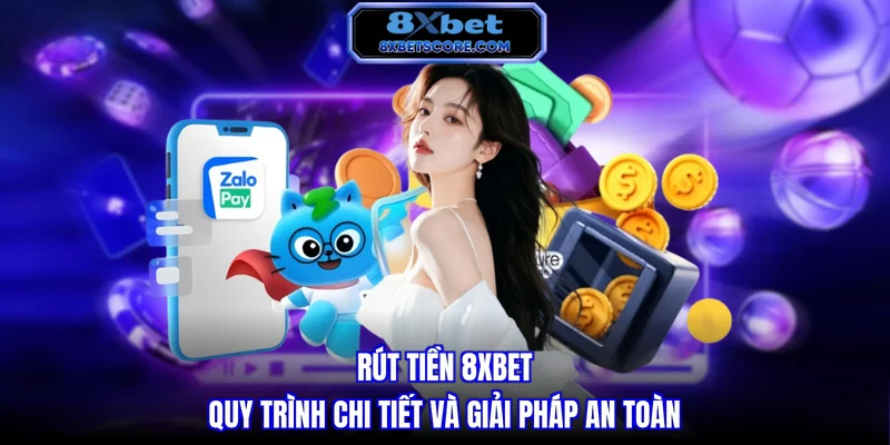 Quy trình rút tiền từ tài khoản 8XBET