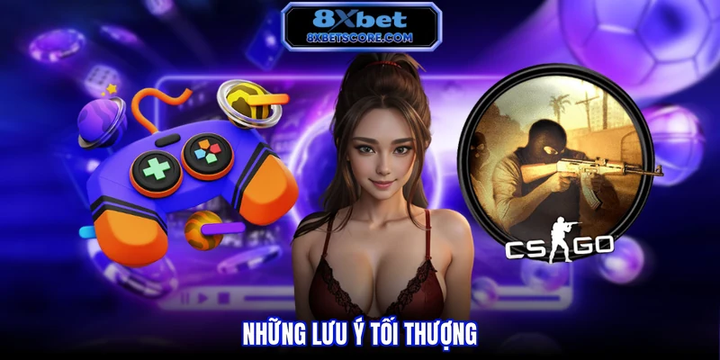 Những lưu ý quan trọng khi cá cược esports